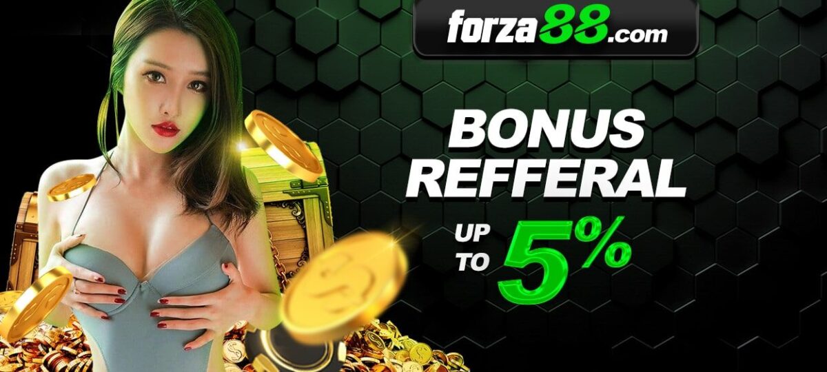 Passive Income Tanpa Batas Bonus Referral Forza88 up to 5%